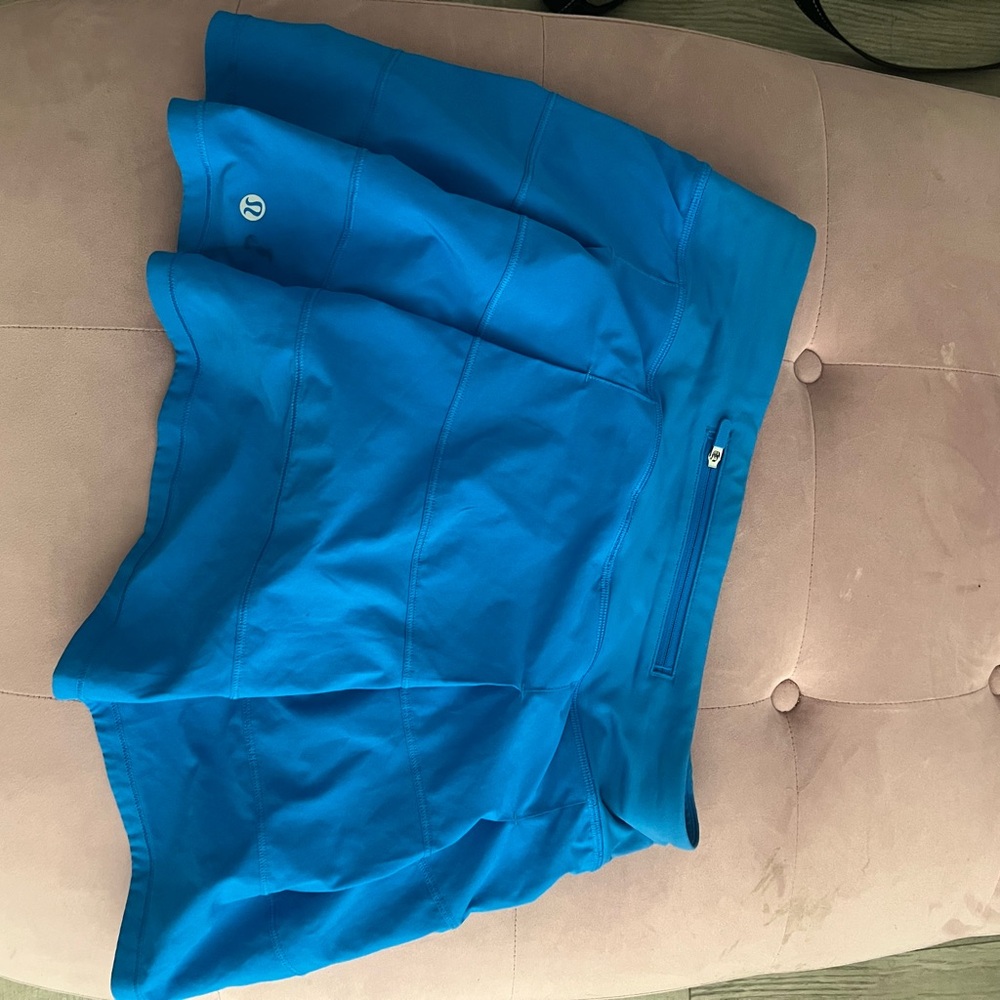 Lululemon Athletica Vibrant Blue Skort
